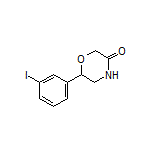 6-(3-Iodophenyl)morpholin-3-one