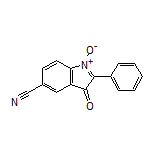 5-Cyano-3-oxo-2-phenyl-3H-indole 1-Oxide