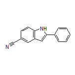 2-Phenyl-1H-indole-5-carbonitrile