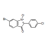 6-Bromo-2-(4-chlorophenyl)-3-oxo-3H-indole 1-Oxide