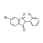 6-Bromo-2-(2-chlorophenyl)-3-oxo-3H-indole 1-Oxide