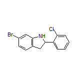 6-Bromo-2-(2-chlorophenyl)indoline
