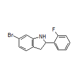 6-Bromo-2-(2-fluorophenyl)indoline
