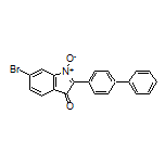 2-(4-Biphenylyl)-6-bromo-3-oxo-3H-indole 1-Oxide