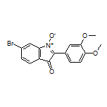 6-Bromo-2-(3,4-dimethoxyphenyl)-3-oxo-3H-indole 1-Oxide