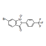 6-Bromo-3-oxo-2-[4-(trifluoromethyl)phenyl]-3H-indole 1-Oxide