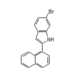 6-Bromo-2-(naphthalen-1-yl)-1H-indole