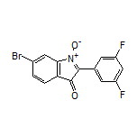6-Bromo-2-(3,5-difluorophenyl)-3-oxo-3H-indole 1-Oxide