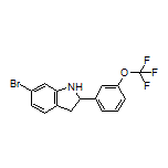 6-Bromo-2-[3-(trifluoromethoxy)phenyl]indoline