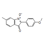 2-(4-Methoxyphenyl)-6-methyl-3-oxo-3H-indole 1-Oxide