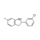 2-(3-Chlorophenyl)-6-methylindoline