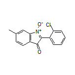 2-(2-Chlorophenyl)-6-methyl-3-oxo-3H-indole 1-Oxide