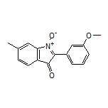 2-(3-Methoxyphenyl)-6-methyl-3-oxo-3H-indole 1-Oxide