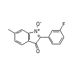 2-(3-Fluorophenyl)-6-methyl-3-oxo-3H-indole 1-Oxide
