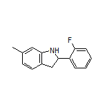 2-(2-Fluorophenyl)-6-methylindoline