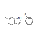 2-(2-Fluorophenyl)-6-methyl-1H-indole