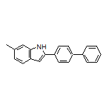 2-(4-Biphenylyl)-6-methyl-1H-indole