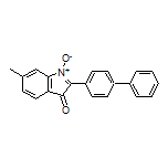2-(4-Biphenylyl)-6-methyl-3-oxo-3H-indole 1-Oxide
