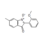 2-(2-Methoxyphenyl)-6-methyl-3-oxo-3H-indole 1-Oxide