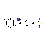 6-Methyl-2-[4-(trifluoromethyl)phenyl]-1H-indole