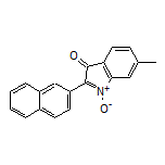 6-Methyl-2-(naphthalen-2-yl)-3-oxo-3H-indole 1-Oxide