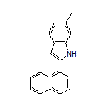 6-Methyl-2-(naphthalen-1-yl)-1H-indole