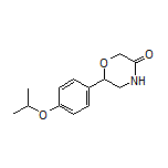 6-(4-Isopropoxyphenyl)morpholin-3-one