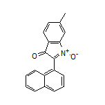 6-Methyl-2-(naphthalen-1-yl)-3-oxo-3H-indole 1-Oxide
