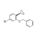 (S)-2-[2-(Benzyloxy)-4-bromophenyl]oxirane