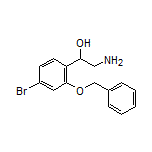 2-Amino-1-[2-(benzyloxy)-4-bromophenyl]ethanol