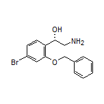 (S)-2-Amino-1-[2-(benzyloxy)-4-bromophenyl]ethanol