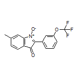6-Methyl-3-oxo-2-[3-(trifluoromethoxy)phenyl]-3H-indole 1-Oxide