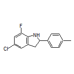 5-Chloro-7-fluoro-2-(p-tolyl)indoline