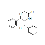 6-[2-(Benzyloxy)phenyl]morpholin-3-one