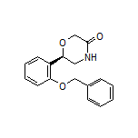 (R)-6-[2-(Benzyloxy)phenyl]morpholin-3-one