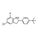 2-[4-(tert-Butyl)phenyl]-5-chloro-7-fluoroindoline