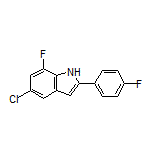 5-Chloro-7-fluoro-2-(4-fluorophenyl)-1H-indole