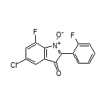 5-Chloro-7-fluoro-2-(2-fluorophenyl)-3-oxo-3H-indole 1-Oxide