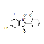 5-Chloro-7-fluoro-2-(2-methoxyphenyl)-3-oxo-3H-indole 1-Oxide