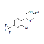 (R)-6-[2-Chloro-4-(trifluoromethyl)phenyl]morpholin-3-one