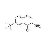 2-Amino-1-[2-methoxy-5-(trifluoromethyl)phenyl]ethanol