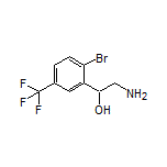 2-Amino-1-[2-bromo-5-(trifluoromethyl)phenyl]ethanol