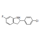 2-(4-Chlorophenyl)-6-fluoroindoline