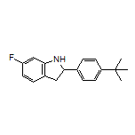 2-[4-(tert-Butyl)phenyl]-6-fluoroindoline