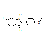 6-Fluoro-2-(4-methoxyphenyl)-3-oxo-3H-indole 1-Oxide
