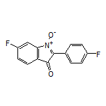 6-Fluoro-2-(4-fluorophenyl)-3-oxo-3H-indole 1-Oxide