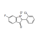 2-(2-Chlorophenyl)-6-fluoro-3-oxo-3H-indole 1-Oxide