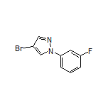 4-Bromo-1-(3-fluorophenyl)-1H-pyrazole