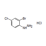 (2-Bromo-4-chlorophenyl)hydrazine Hydrochloride