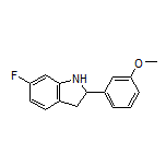6-Fluoro-2-(3-methoxyphenyl)indoline